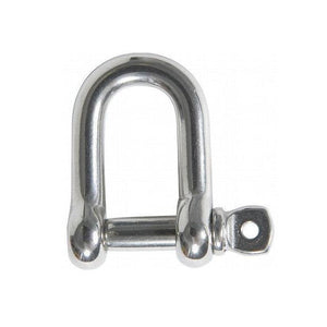 AOR Universal 16mm D Shackle Stainless Steel