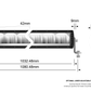 Curved 40.5" ST2K Super Drive 16 LED Light Bar