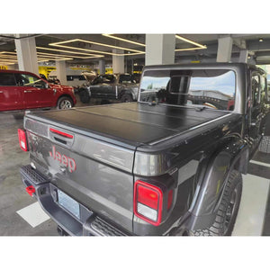 Jeep Wrangler JT Gladiator 19-24, Premium Pro Low Profile Hard Fold Tonneau Cover