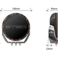 STEDI TYPE X SPORT 7 INCH HEAD LIGHTS