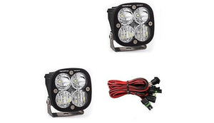 باجا ديزاينز 557803 - زوج من مصابيح LED المساعدة باللون الأسود لسيارة SQUADRON SPORT